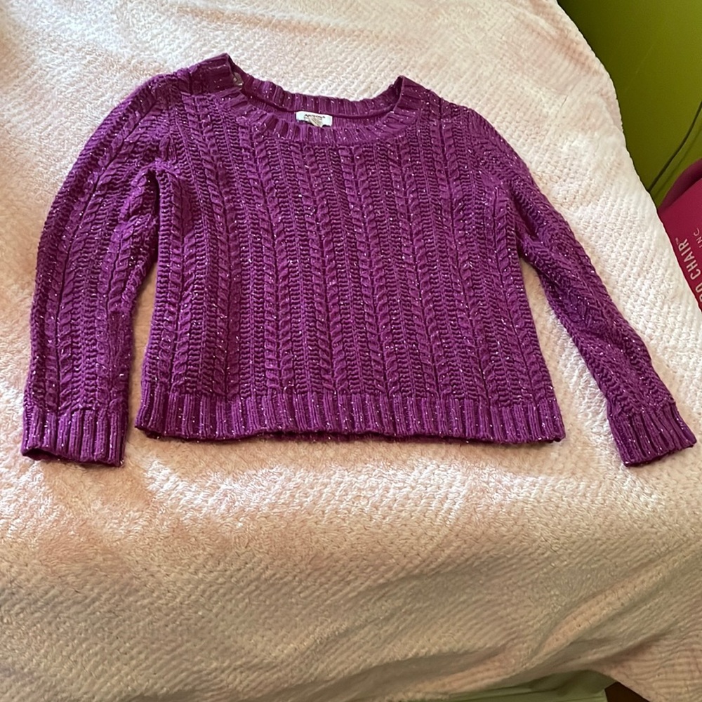 Arizona Jeans Purple Sweater
